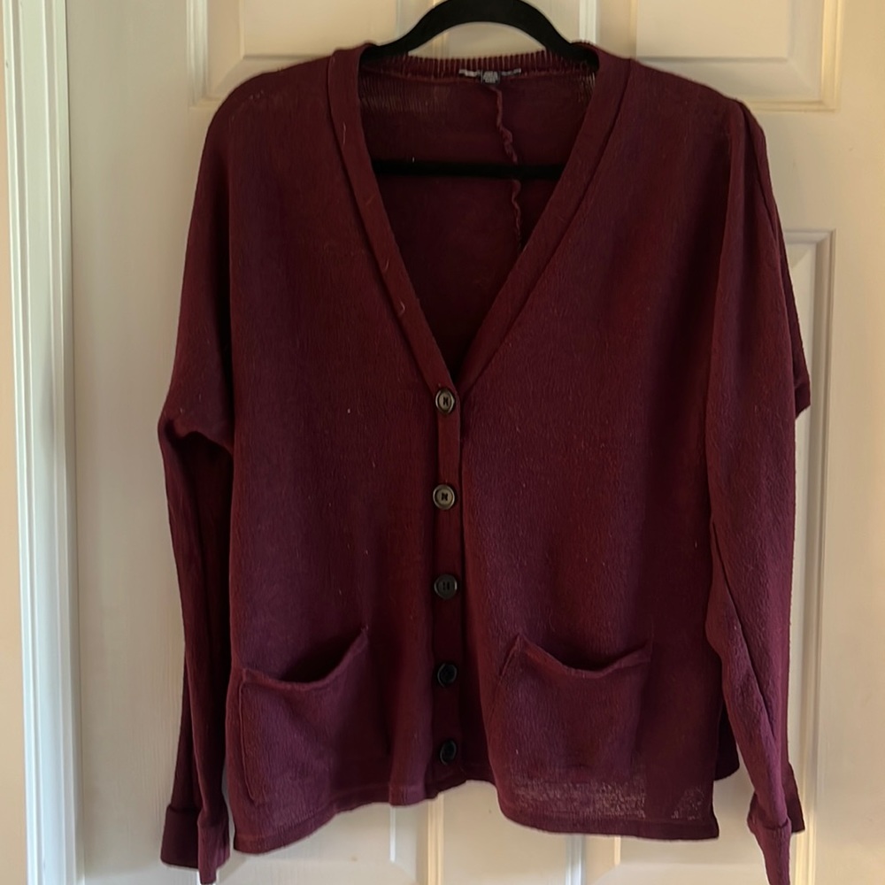 American eagle oversized cardigan light weight